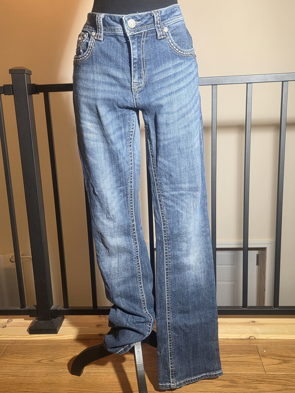 Grace In LA Western-Style Jeans (Size 29)